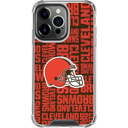 NFL Cleveland Browns - Blast iPhone 16 Pro Clear Case